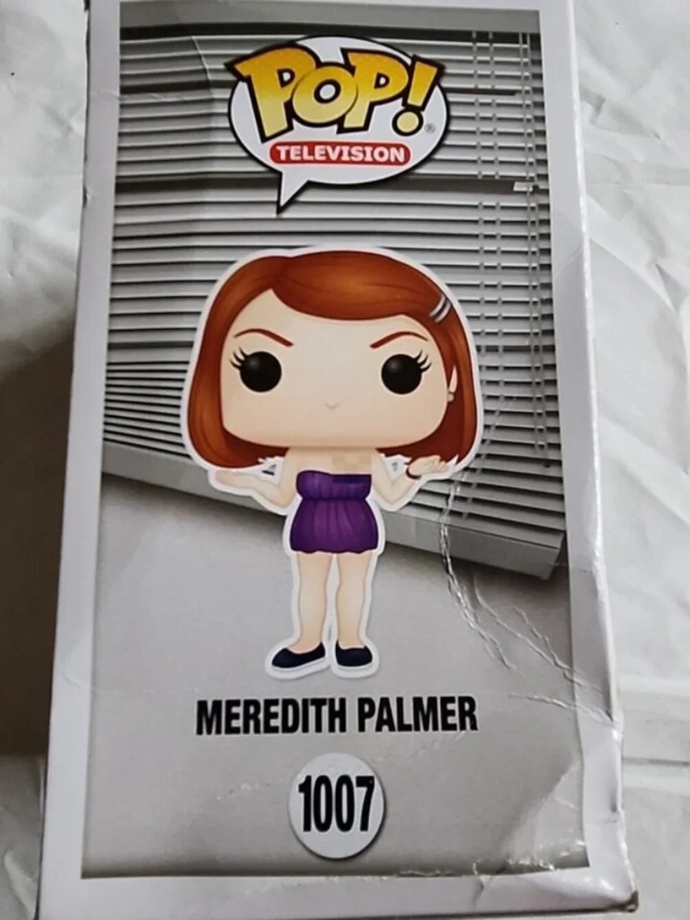 Kate Flannery signed Funko Pop! Vinyl: The Office - Meredith Palmer #1007 w/COA - Picture 4 of 6